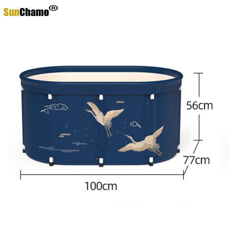 Новая Домашняя портативная Ванна надувная Бесплатная Складная домашняя