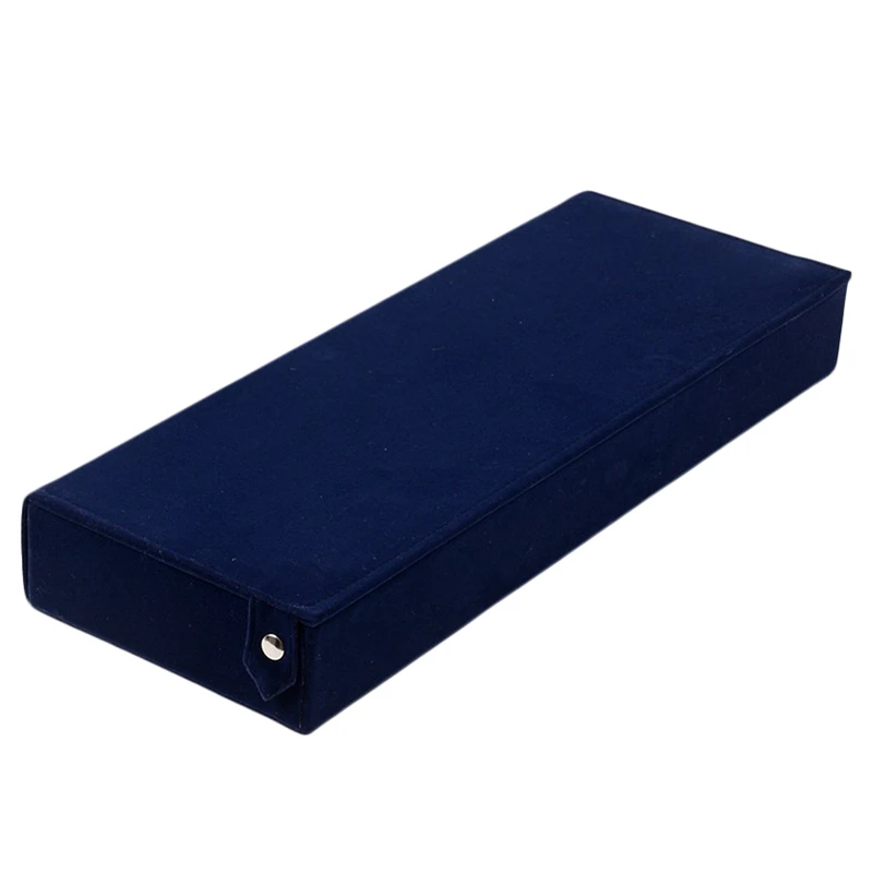 Dark Blue 8 Слот для очков подставка держатель солнцезащитные очки коробка для хранения с окошком шкатулка для украшений коробка для хранения Органайзер унисекс - Цвет: Dark Blue