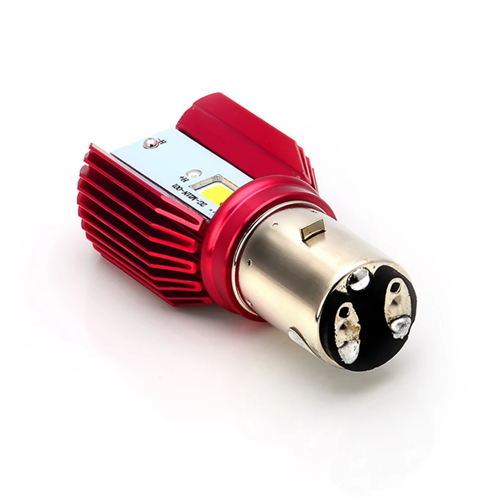 Creadvent новейшая 3 сторонняя BA20D H6 16 Вт светодиодсветодиодный фара для мотоцикла
