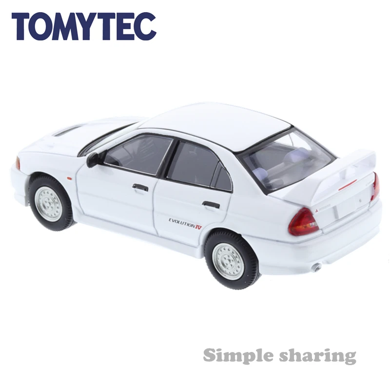 Томика калимированный винтажный Neo 1/64 Mitsubishi Lancer RS Evolution IV Белый 96 готовый товар |