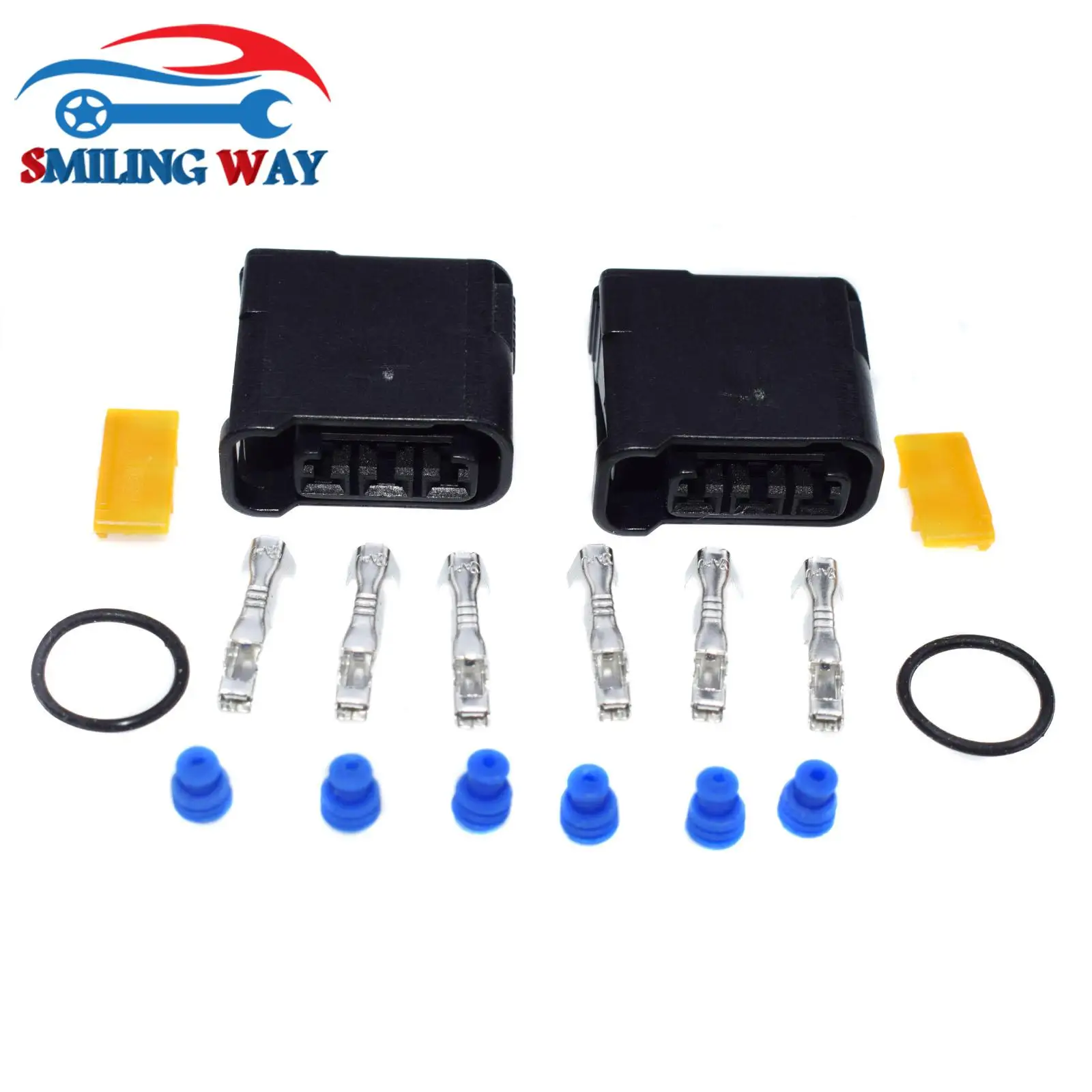 Соединитель жгута катушки зажигания штекер провода + клемма уплотнительное