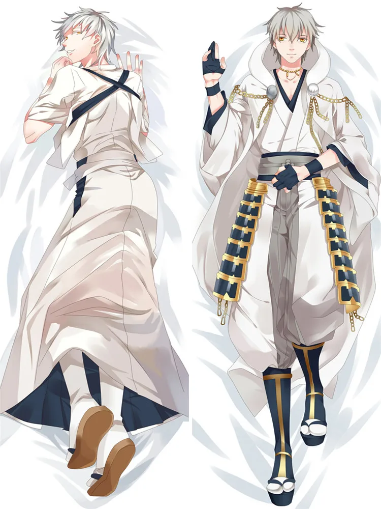 2018-August Anime Touken Ranbu Online Akashi Kuniyuki &amp Kousetsusamonji Dakimakura наволочка подушка | Дом и сад