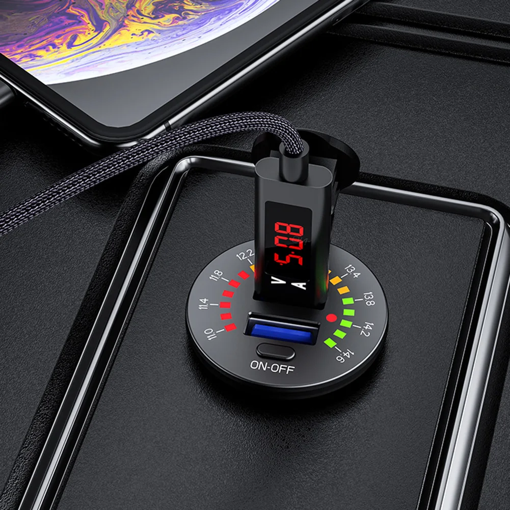 Водонепроницаемый Автомобиль Мотоцикл лодка Dual USB Зарядное устройство 3 0 Быстрая