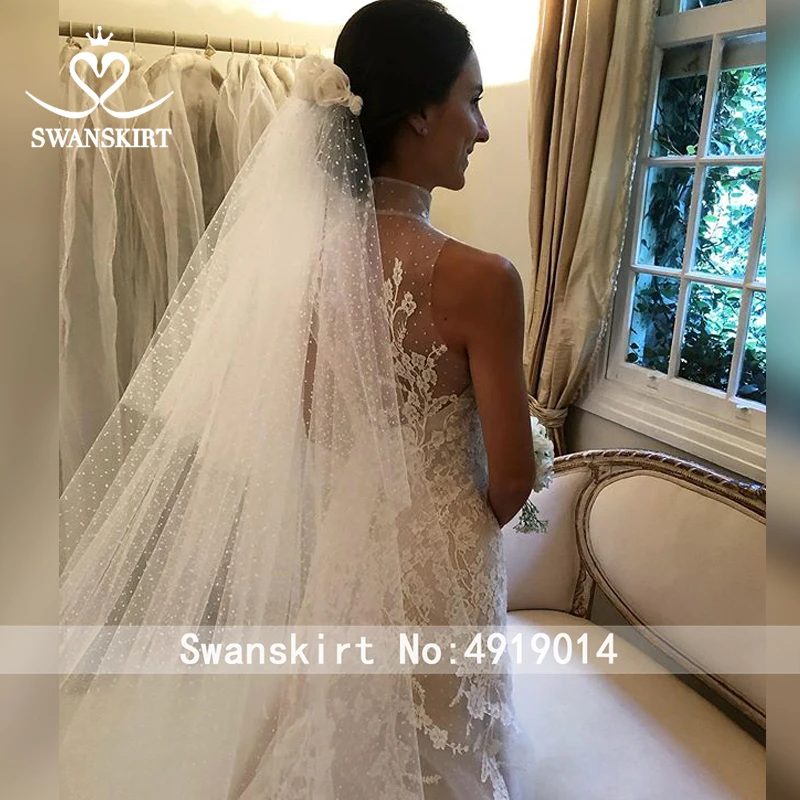 Vestido de Noiva кружевное свадебное платье с аппликацией модель 2020 года винтажное