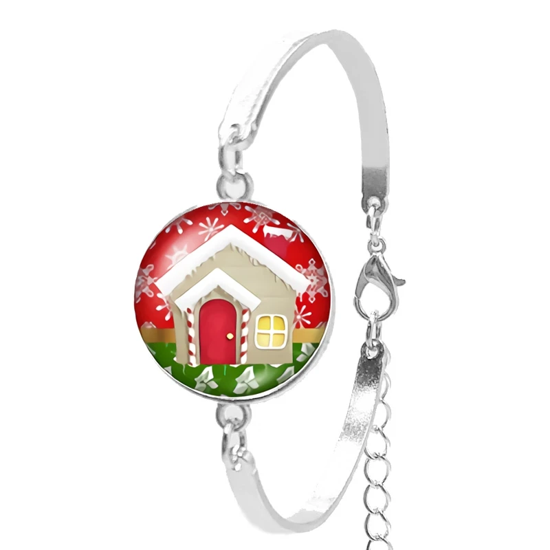 2019 лучшие продажи новейший Рождественский мультфильм Санта Клаус серии стекло