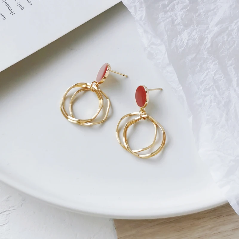 

Small temperament beautiful drip earrings joker eardrop retro fashion stud earrings earrings jewelry accessories