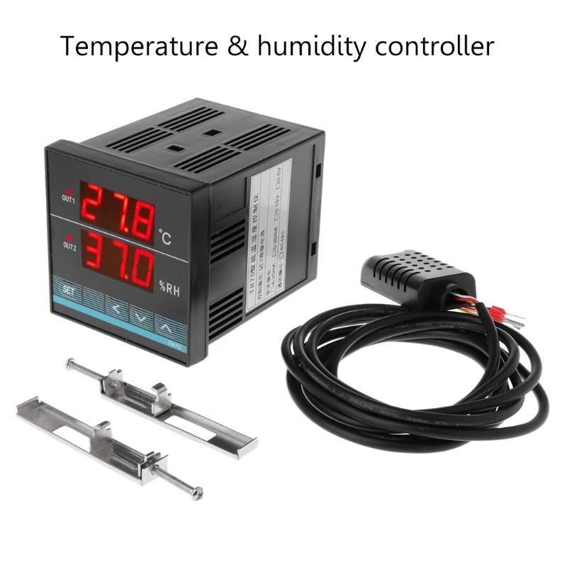 

Digital Humidity & Temperature Controller Thermostat Hygrometer Regulator
