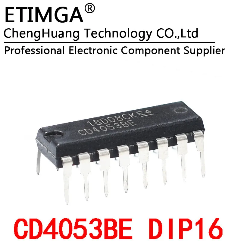 

5 шт./лот CD4053BE CD4053 DIP16