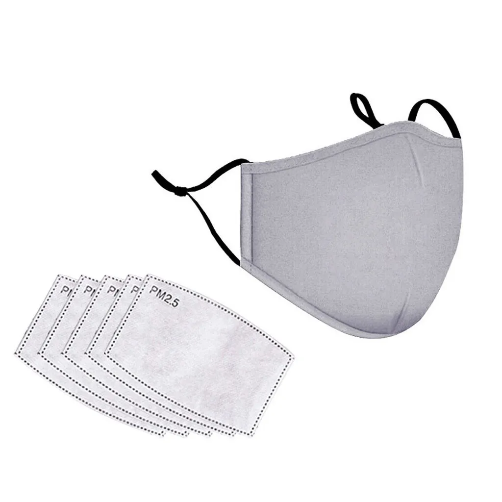

PM2.5 Haze Mask Breath valve comfortable mouth mask Activated carbon filter respirator Mouth-muffle Cotton mouth Dropshipping