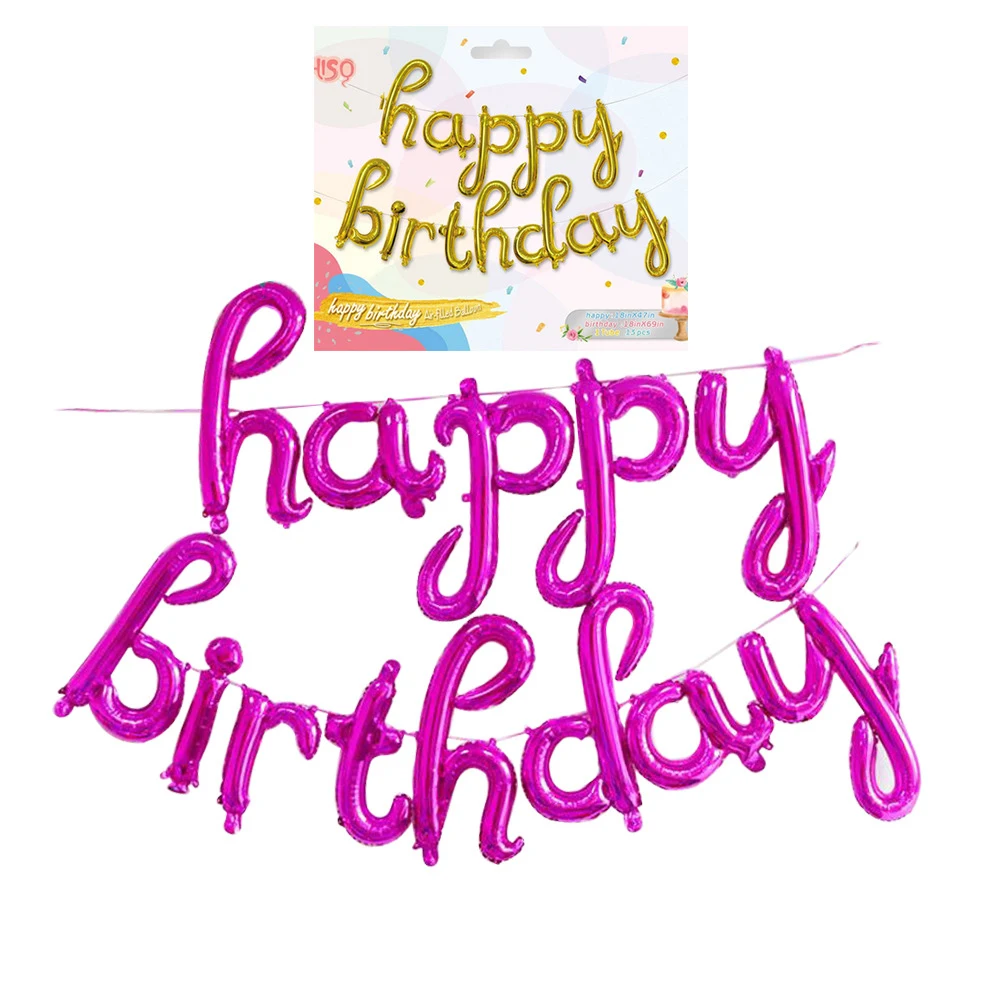 18-дюймовые буквы детское украшение для вечеринки в честь Дня Рождения | Дом и сад