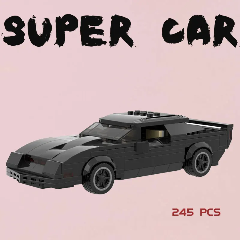 

Конструктор MOC классический детский, Сборная модель суперавтомобиля из аниме, креативный конструктор «сделай сам», подарок на день рождени...