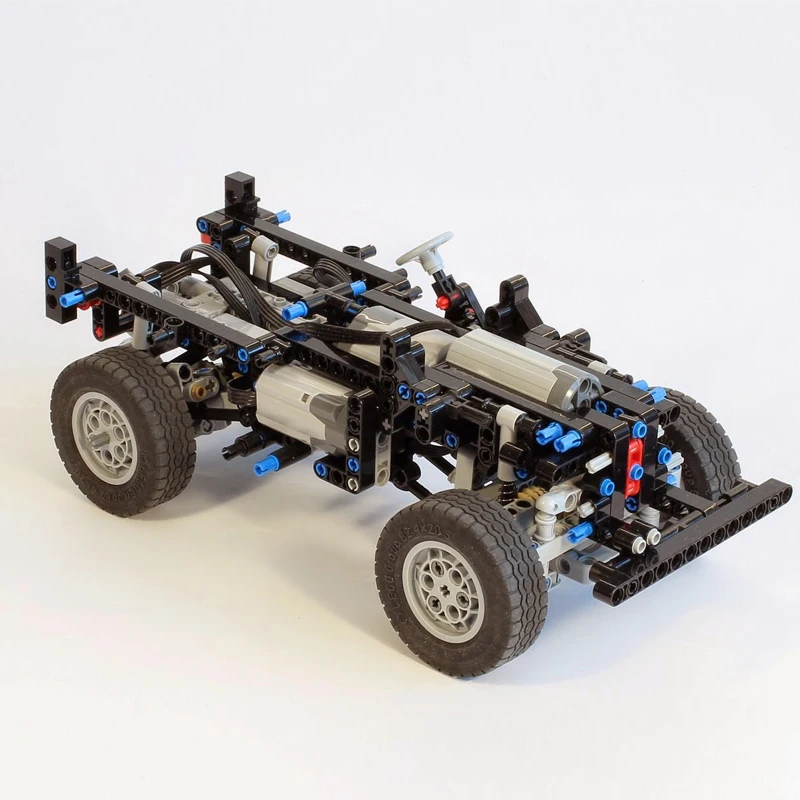 

New RC Motor Toyota Land Cruiser FJ40 HARD TOP Expedition jeepde Car Fit HighTech Model Building Blocks Bricks Toys Gift Kid