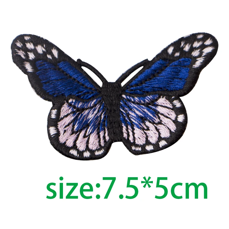 1 шт Бабочка патчи для костюмы Утюг на вышитые аппликации DIY аксессуары одежды