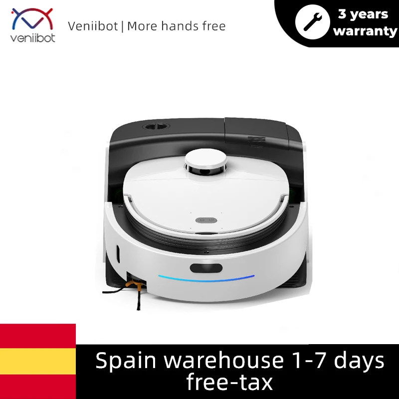 

Mopping Robot Clean the Mop Itself Veniibot N1 Robot Vacuum Cleaner with Auto-Empty System Mopping & Sweeping & Suction Type