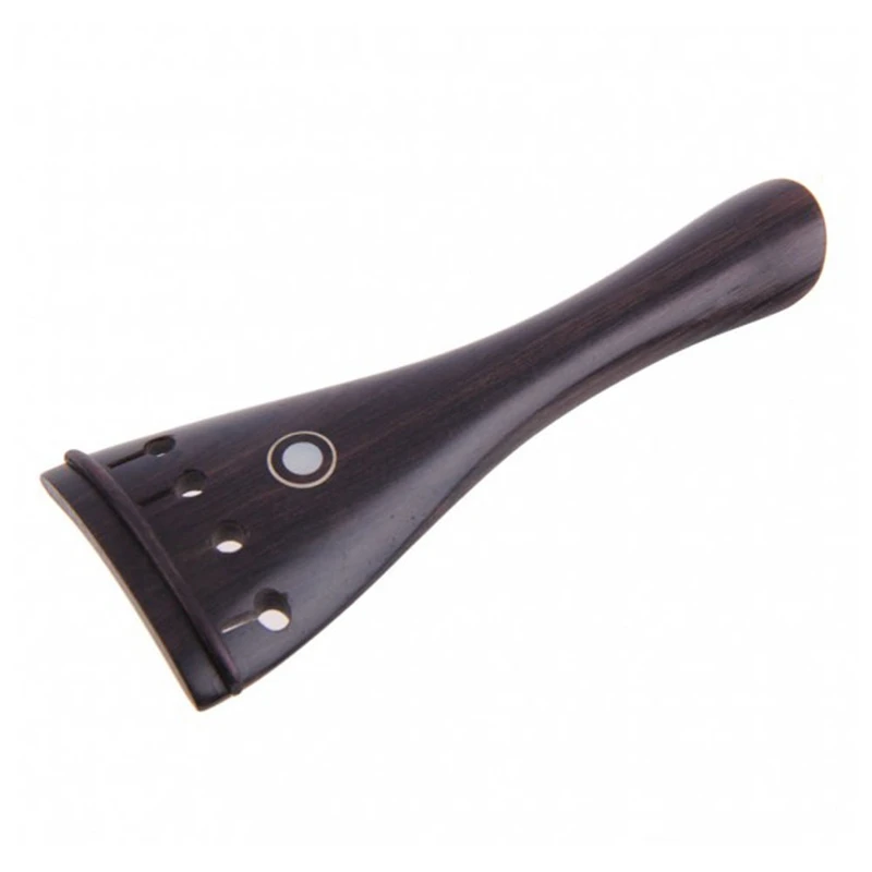 

4/4 Ebony Violin Parts Tailpiece Pegs Chinrest Maple Bridge Set