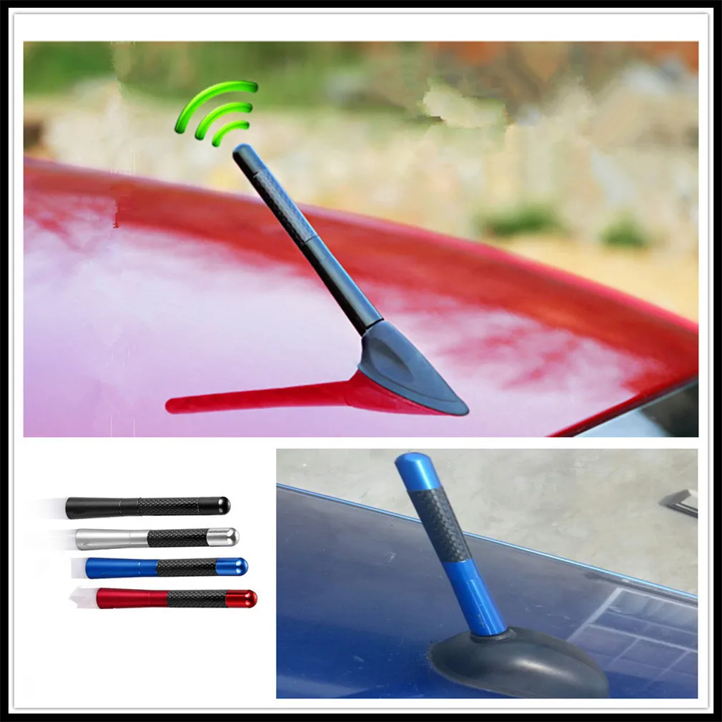 Автомобильная короткая радиоантенна из углеродного волокна для YAMAHA Renault Trucks Dacia