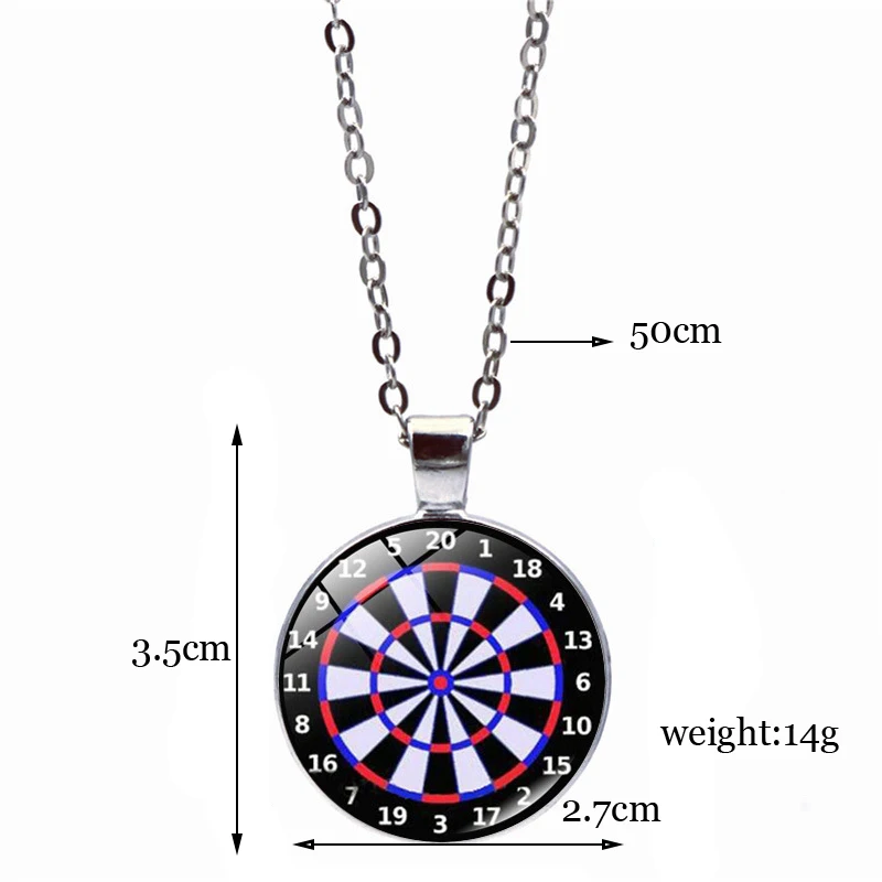 BTWGL Дротика Настольная подвеска ожерелье ювелирное изделие изящное