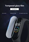 Для Xiaomi MI band 5 закаленное стекло Xiaomi Mi Band5 поверхность часов закаленная пленка Защита экрана для Mi Band 5 полное покрытие