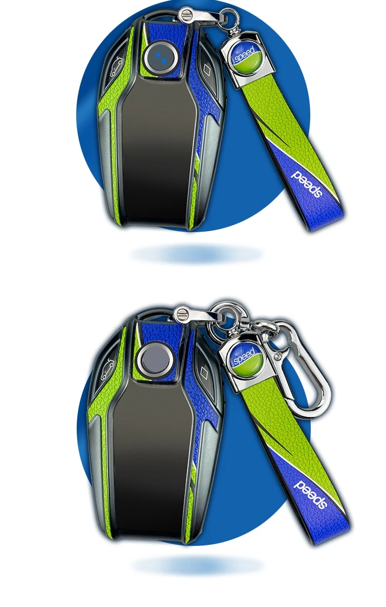 Автомобильный светодиодный Дисплей ключ чехол для BMW 5 7 серии G11 G12 G30 G31 G32 i8 i12 i15 G01