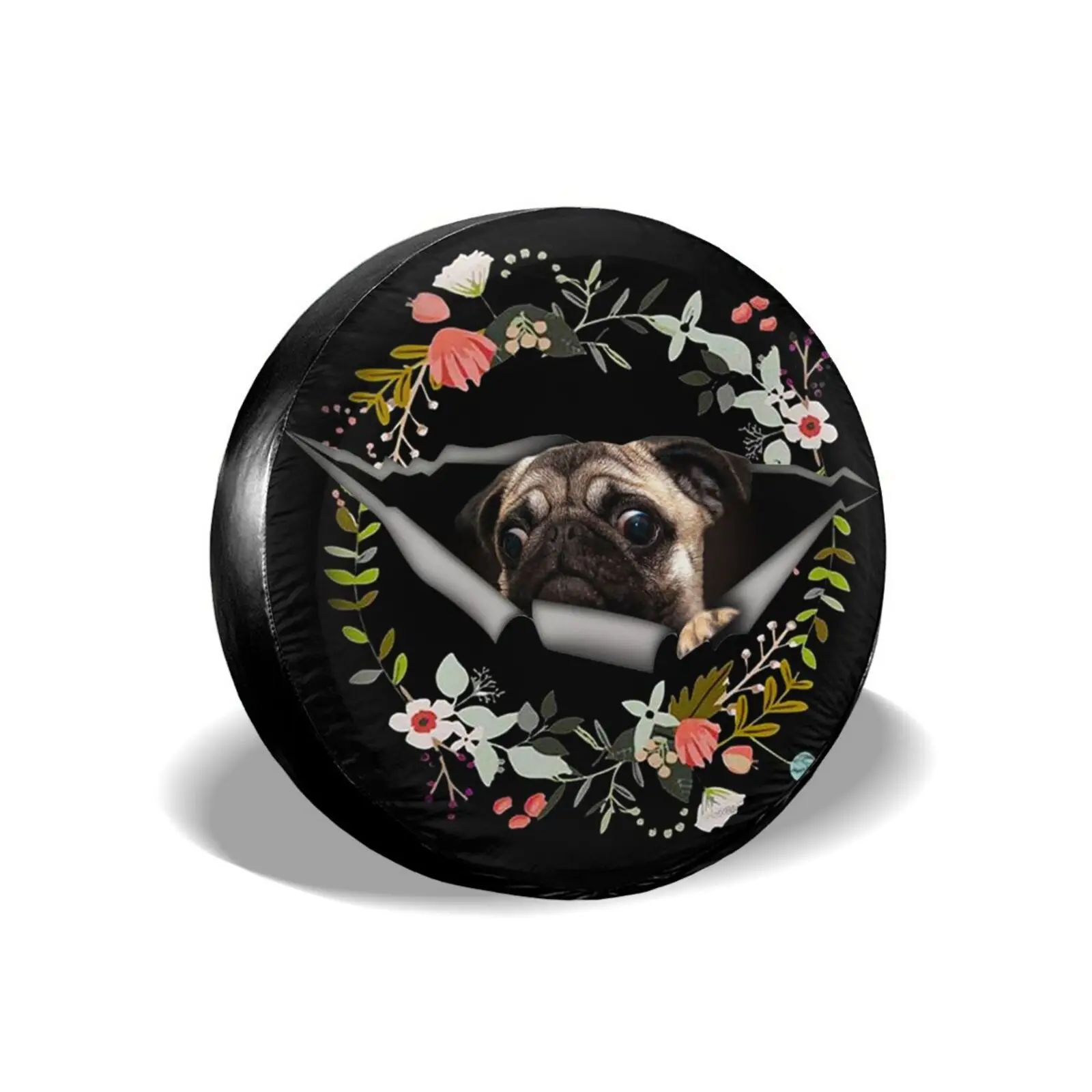 

Compass Tire Cover Universal Spare Wheel Tire Cover Wheel Covers for Trailer RV SUV Truck Camper Travel Trailer
