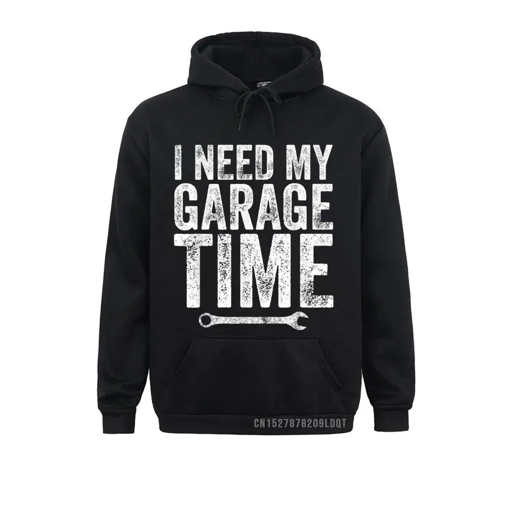 

Casual I Need My Garage Time Funny Mechanic Gift Sweatshirts For Boys Company Winter Long Sleeve Sweatshirts Hoods