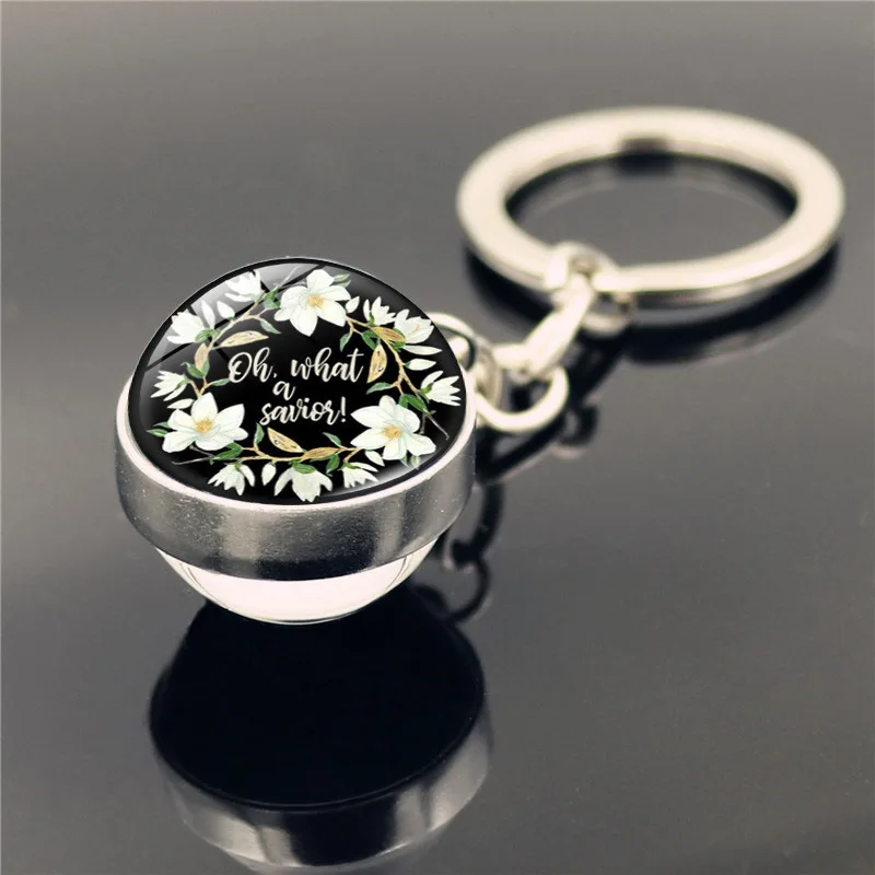 WG 1 шт Библейский Писание увещевание брелок время драгоценный камень