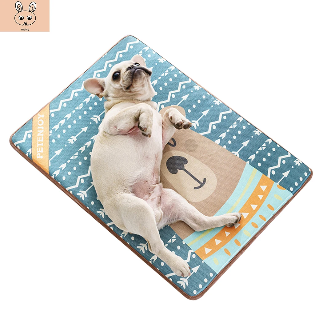 Мягкий летний охлаждающий коврик для питомца одеяло собаки самоохлаждающийся