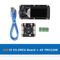 all in one aio ii v3 2mcu 32bit control board 4x tmc2208 integrated driver module for 3dpcnc 3d printer parts