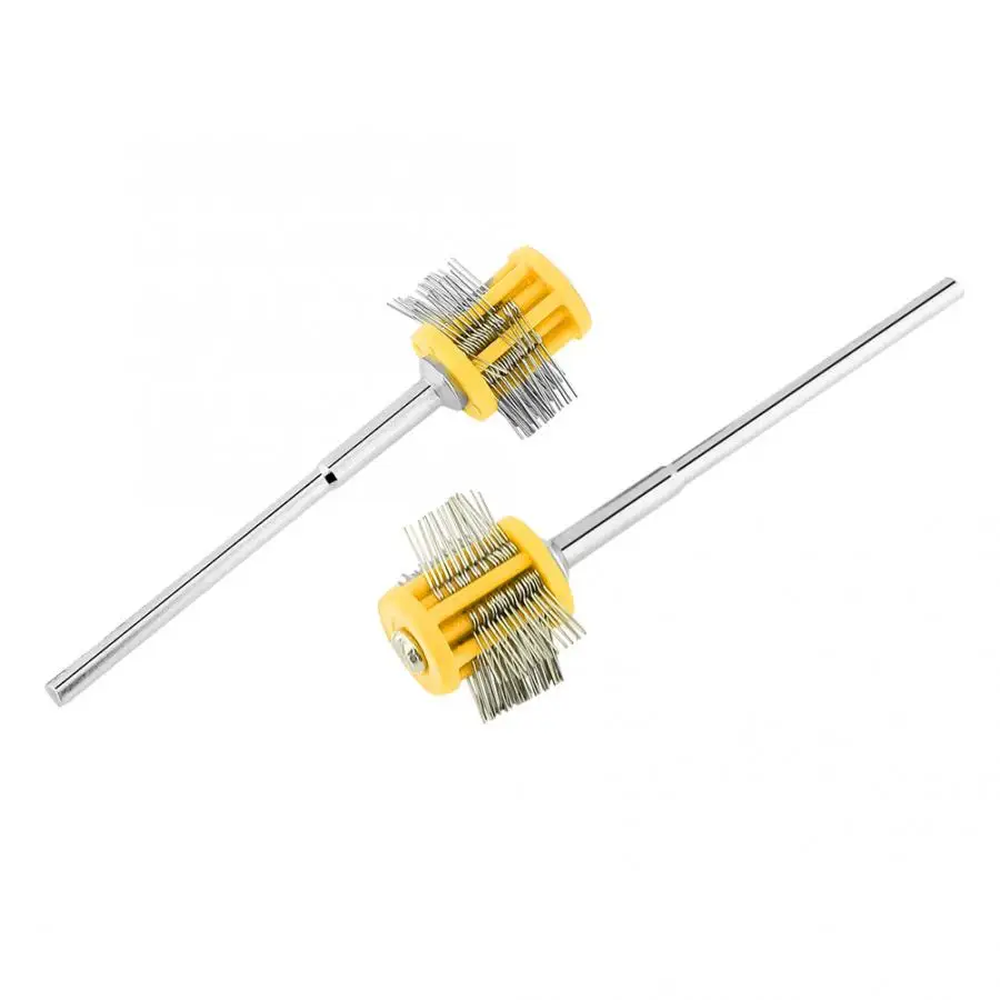 2 шт Pro texturing полировальные кисти 1 мм проволока ювелирные инструменты для