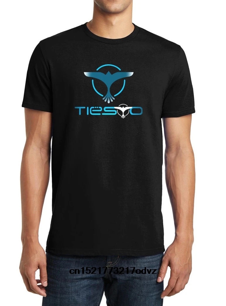Мужская футболка Dj Tiesto Music Tour черная s Джемпер новинка wo для мужчин|Мужские