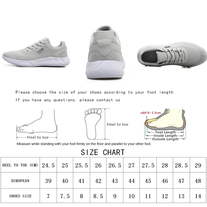 

2021 Fashion Running Shoes Breathable Zapatillas Hombre Casual Men Sneakers Sport Shoes Size 39-48 Mens Trainers Running Summer