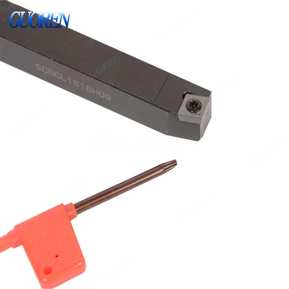 1 шт. SCBCL/R 1616H09 + 10 CCMT09T304 NN внешние токарные инструменты держатели ЧПУ Токарный