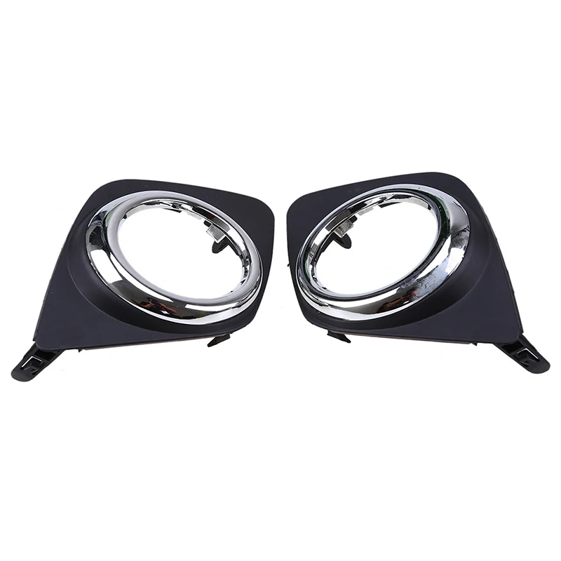 POSSBAY Front Fog Light Cover Trim Bezel Accessories for Toyota RAV4 2009 2010 2011 2012 2013 Black Foglamp Cap Decorative | Автомобили и