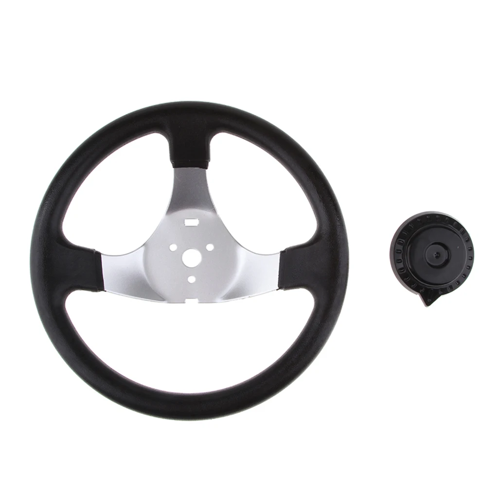 300 мм руль с колпачком в сборе 3 спица Go Kart Багги Quad для Hammerhead Kandi JCL подходит