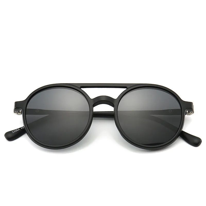 Круглые солнцезащитные очки 5 в 1 на застежке с поляризованным зеркалом Плоские