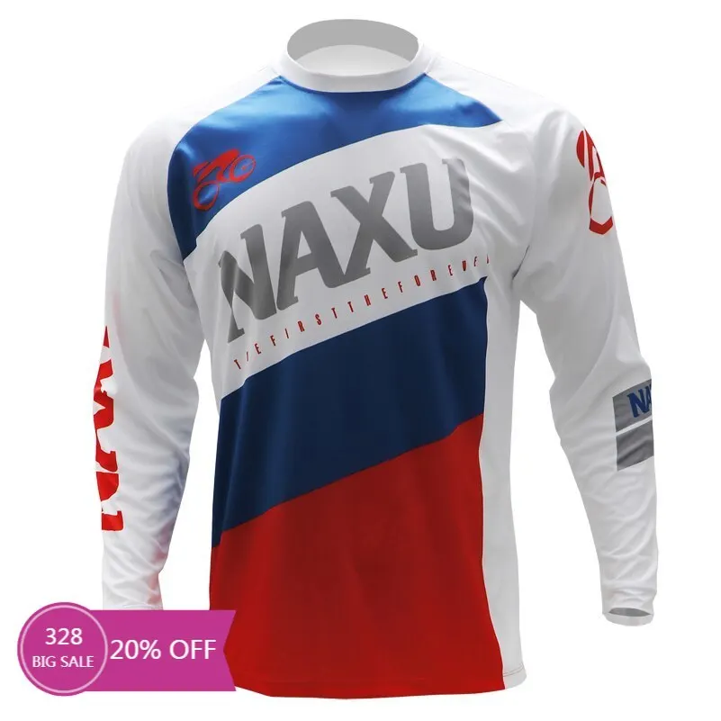 

Explosion MTB Cycling Jersey bicycle Loose t-shirts downhill jersey Motorcycle Jersey Fitness breathable RPET Long Sleeve T