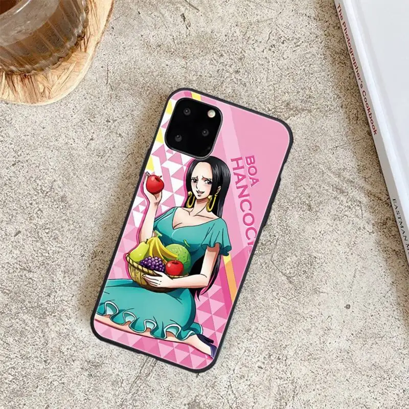 

Boa Hancock Soft Phone Case For Iphone 6 6s 7 8 Plus XR X XS XSmax 11 12 Pro Mini Max