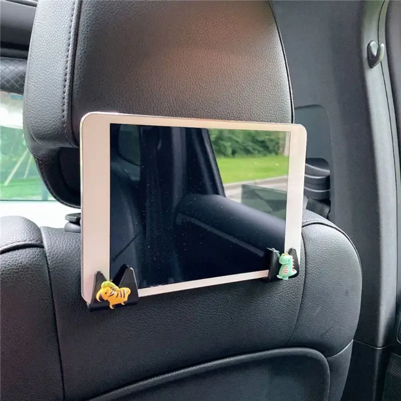 

Multifunctional Car Back Seat Headrest Cartoon Animals Hook Storage Organizer