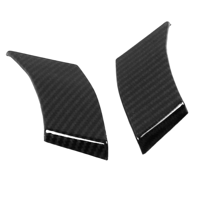 

Цветной кронштейн для окон и дверей автомобиля из углеродного волокна для Toyota RAV4 2019, защитная крышка стойки, наклейка из АБС-пластика