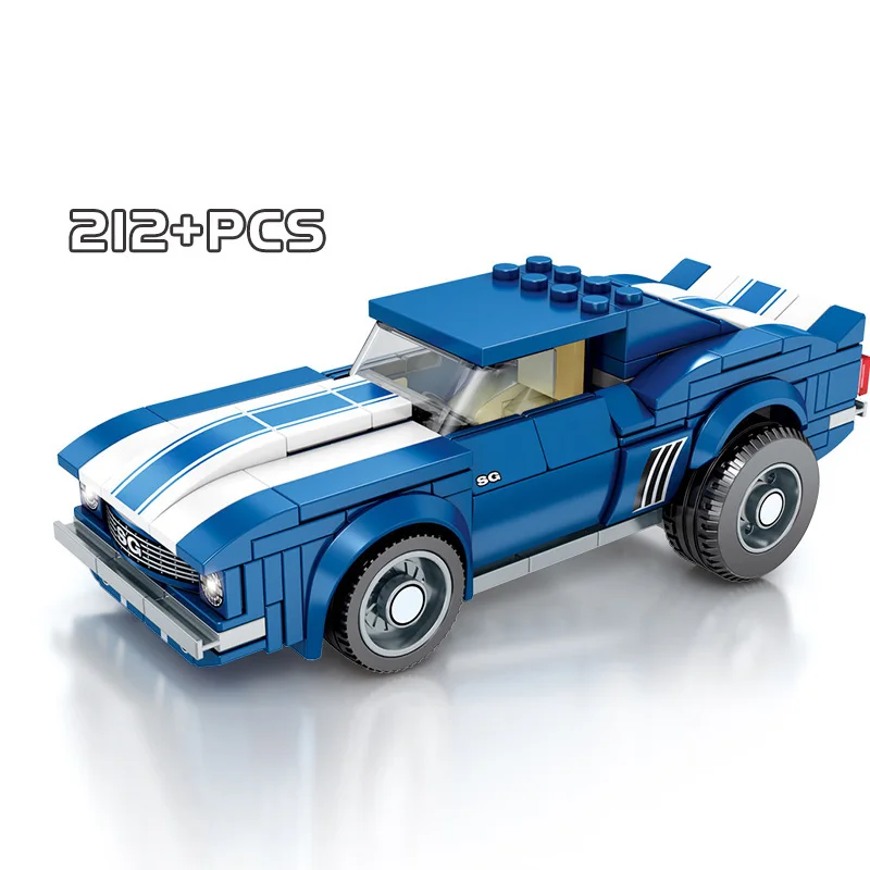 2020 гоночный автомобиль совместимый бренд скоростные чемпионы городской супер moc