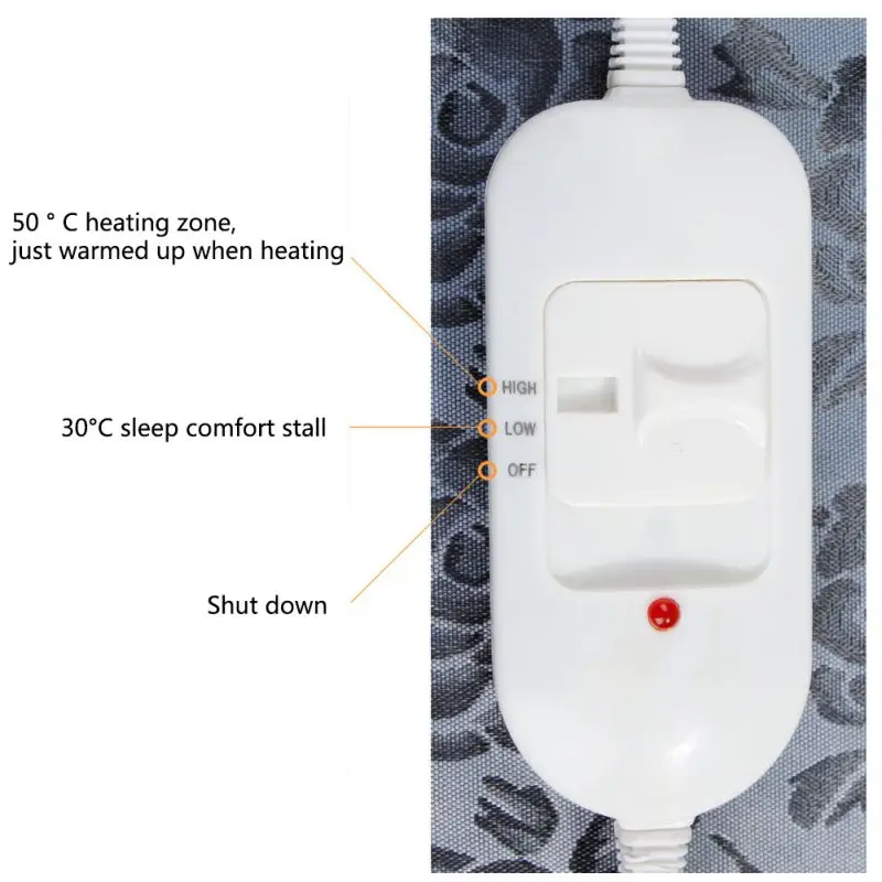 Греющий Электрический коврик для питомцев одеяло сна с подогревом щенков кошек