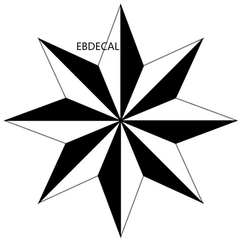 Воры со звездами для автомобиля/бампера/окна Виниловая наклейка наклейки DIY