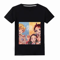 anime harajuku kawaii t shirt summer short sleeve kids clothes girls 8 to 12 cartoon cute graphic t shirts children top camiseta