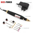 180 Вт гравер Электрический Новый гравировальный мини-дрель DIY Дрель Ручка шлифовальный станок Электрический вращающийся инструмент мини-мельница шлифовальный роторный инструмент