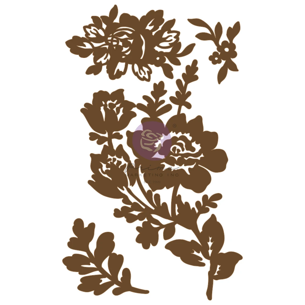 

2021 Hot Sale Peony New Metal Cutting Dies Scrapbook Diary Decoration Stencil Embossing Template Diy Greeting Card Handmade