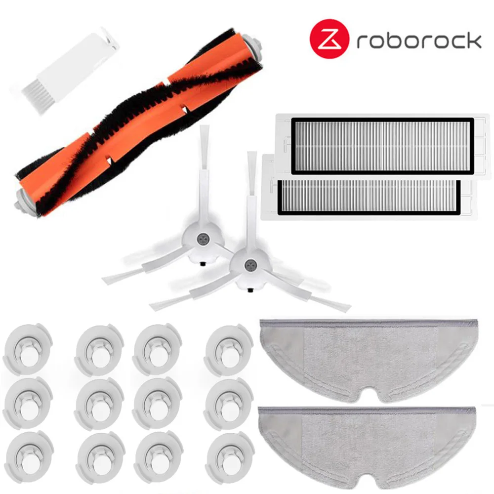 Оригинальный Роботизированный пылесос Roborock с hepa фильтром основной щеткой