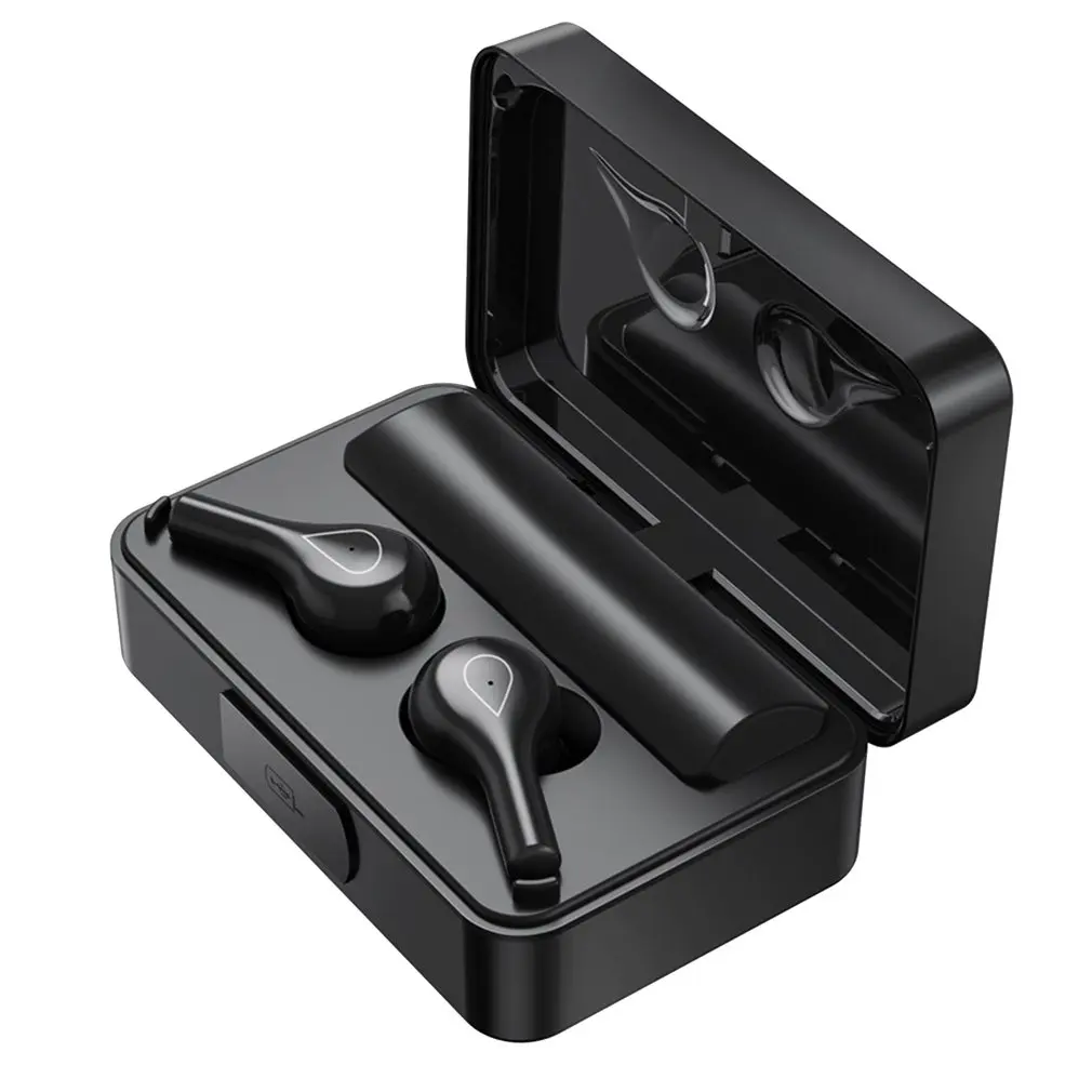 

TWS Wireless Headphones Bluetooth-compatible 5.0 Earphone with Digital Charging Box Stereo Sports Waterproof Earbuds Headset