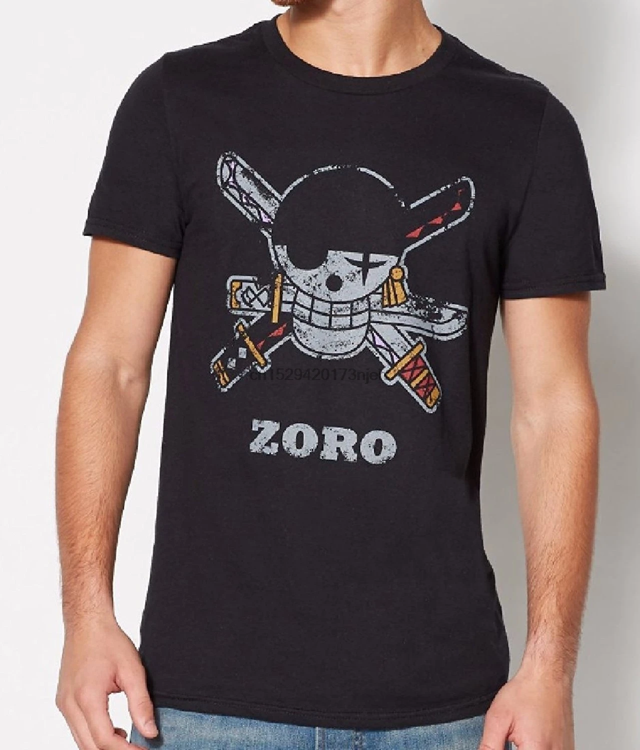 Одна деталь ророноа Зоро Пираты Карибского моря Флаг Проблемные Для Мужчин's