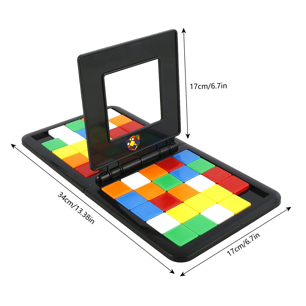 Красочная 3D головоломка деревянная математическая игрушка танграмма игра