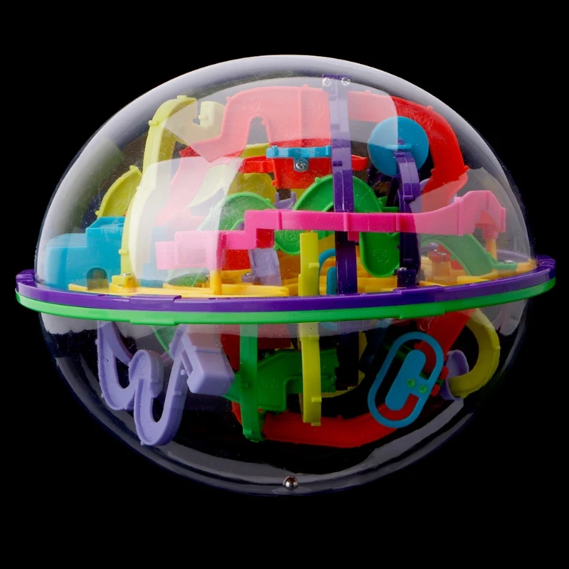 

299 Barriers 3D Magic Intellect Ball Balance Maze Game Puzzle Globe Toy Kid Gift
